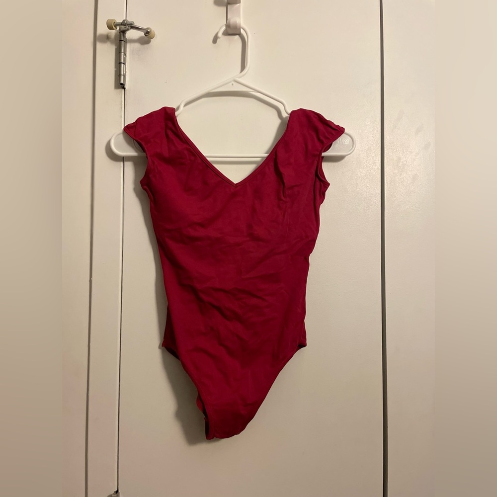 Bloch leotard open back Petite